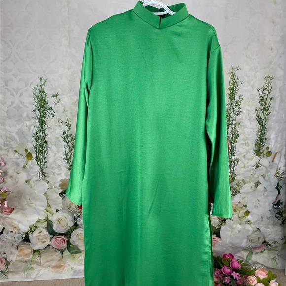 ao dai lụa cach Tan Nam, New Vietnamese man dress top tay thi 
size 2XL Vietnam - Picture 3 of 6